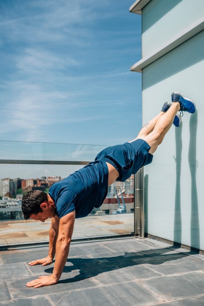 I train at home - advanced wall exercises - rsesporte.com